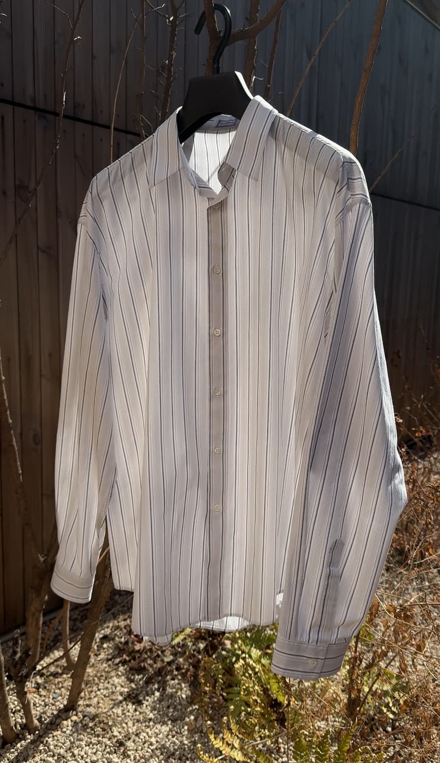 Gianni Versace white stripe shirt 상품이미지1