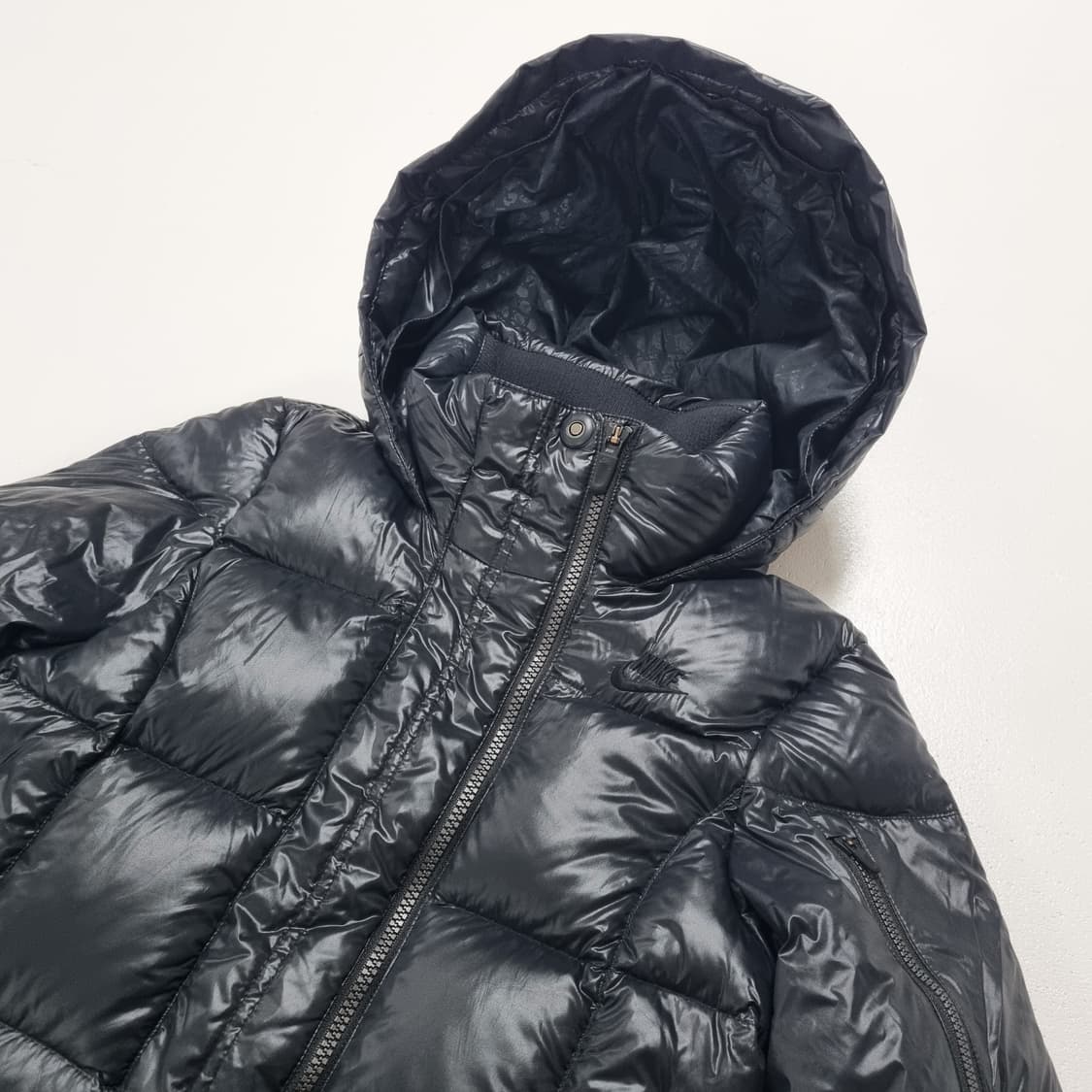 빈티지 나이키 크롭 봄버 패딩 - S 상품이미지3