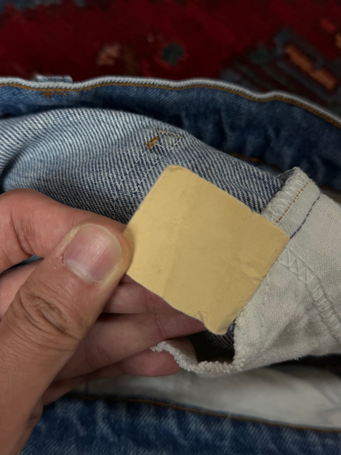 80’s USA 빈티지 리바이스 517 오렌지탭 부츠컷 리바이스 청바지 상품이미지10