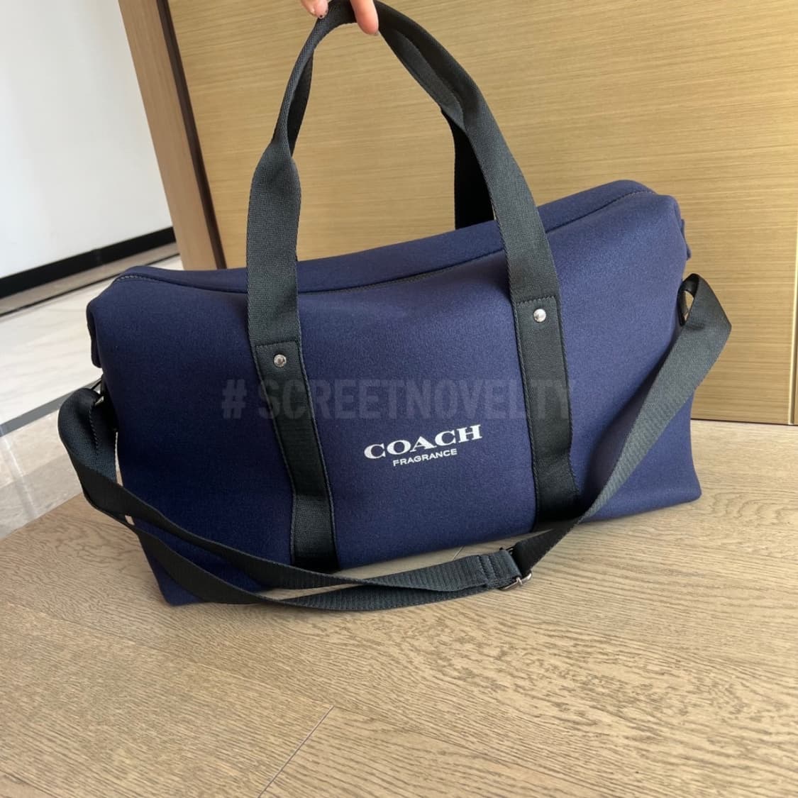 코치뷰티 보스턴백 골프가방 여행가방 네이비 상품이미지2