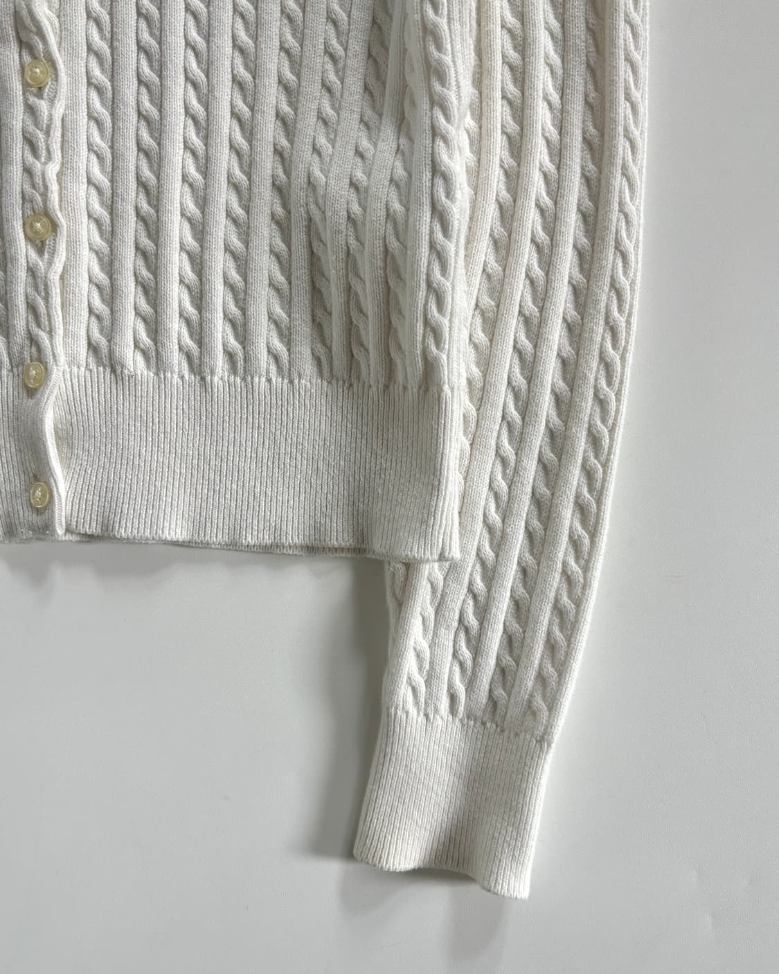 Polo 폴로 랄프로렌 걸즈 화이트 가디건 상품이미지5