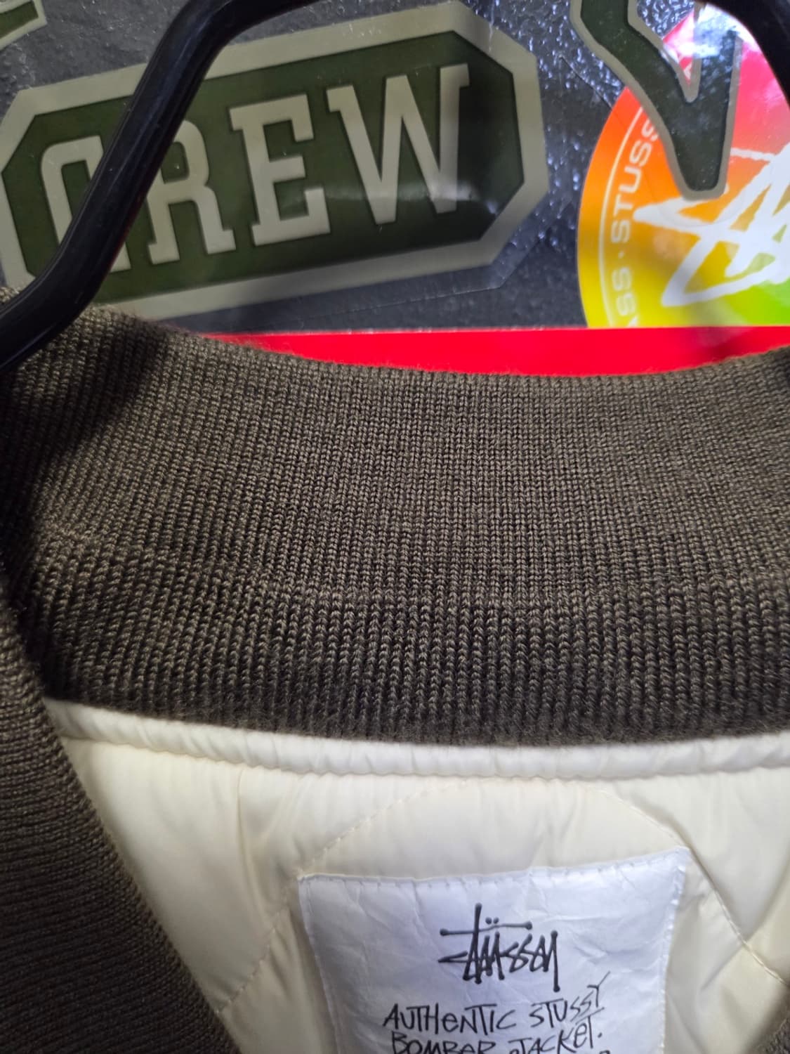 스투시 빌트 리버시블 봄버 자켓 브라운 XLStussy Built Rev 상품이미지6