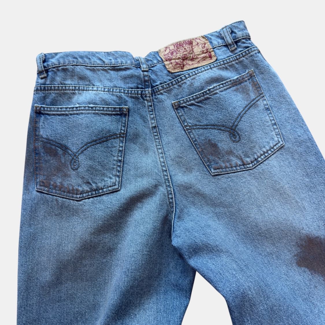 마리아노 언레귤러 콘타디노 데님 상품이미지5