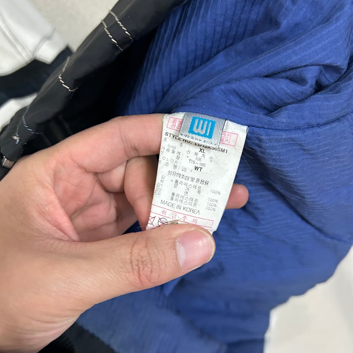 (XL) EXR 화이트앤블랙 레이싱 자켓  상품이미지8