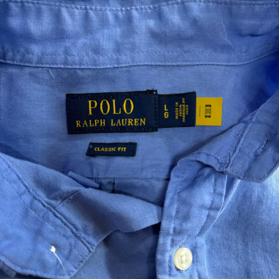 [해외 L] 폴로 랄프로렌 린넨 마 긴팔 셔츠 남방 상품이미지6