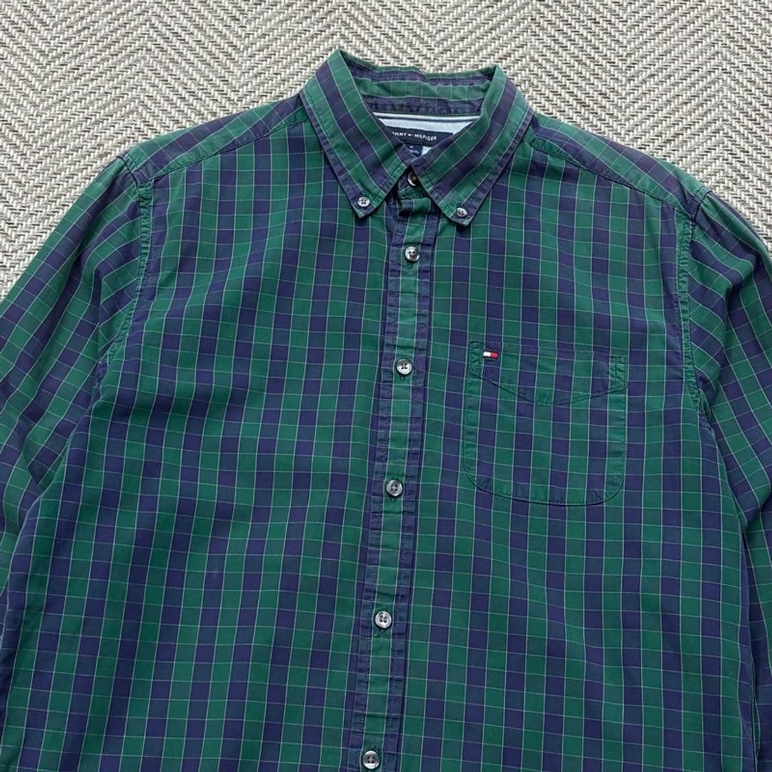 타미힐피거 체크 셔츠 v2694 상품이미지3