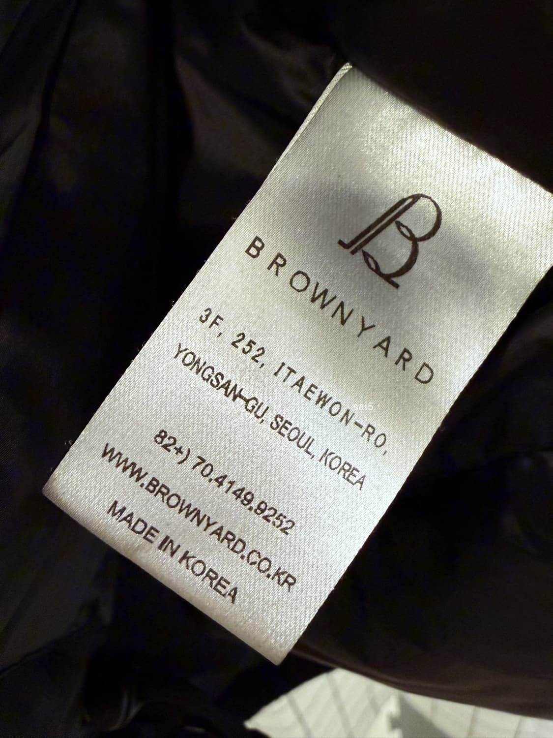 브라운야드 구스 패딩 상품이미지5