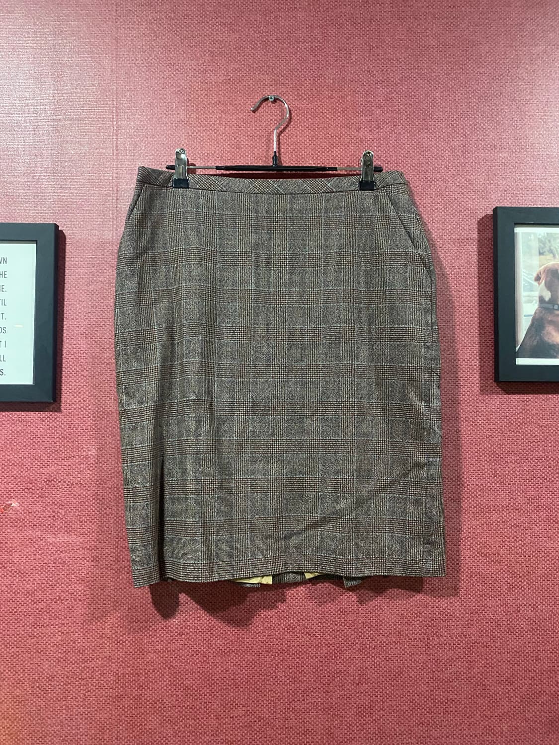 에스카다 체크 스커트 38사이즈 상품이미지1