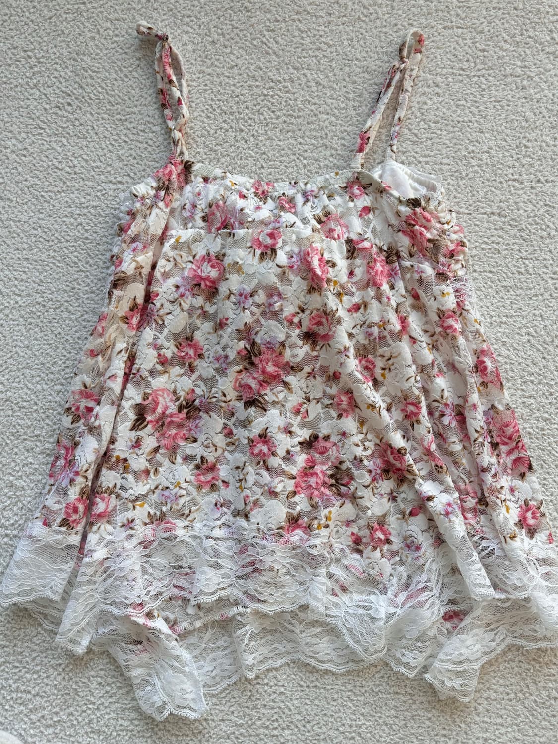 고전 리즈리사 플라워 레이스 나시 슬립 페어리 히메갸루 페어리 상품이미지4