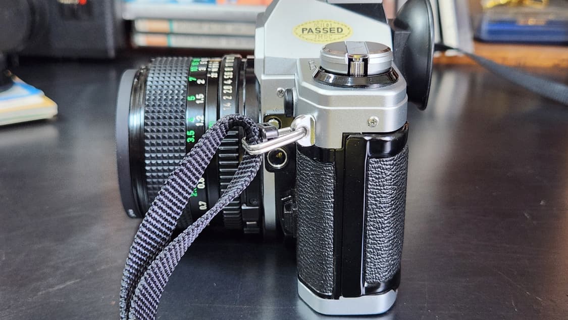 (미사용) 캐논 AE-1 + FD 50mm f1.4 필름 카메라 상품이미지7