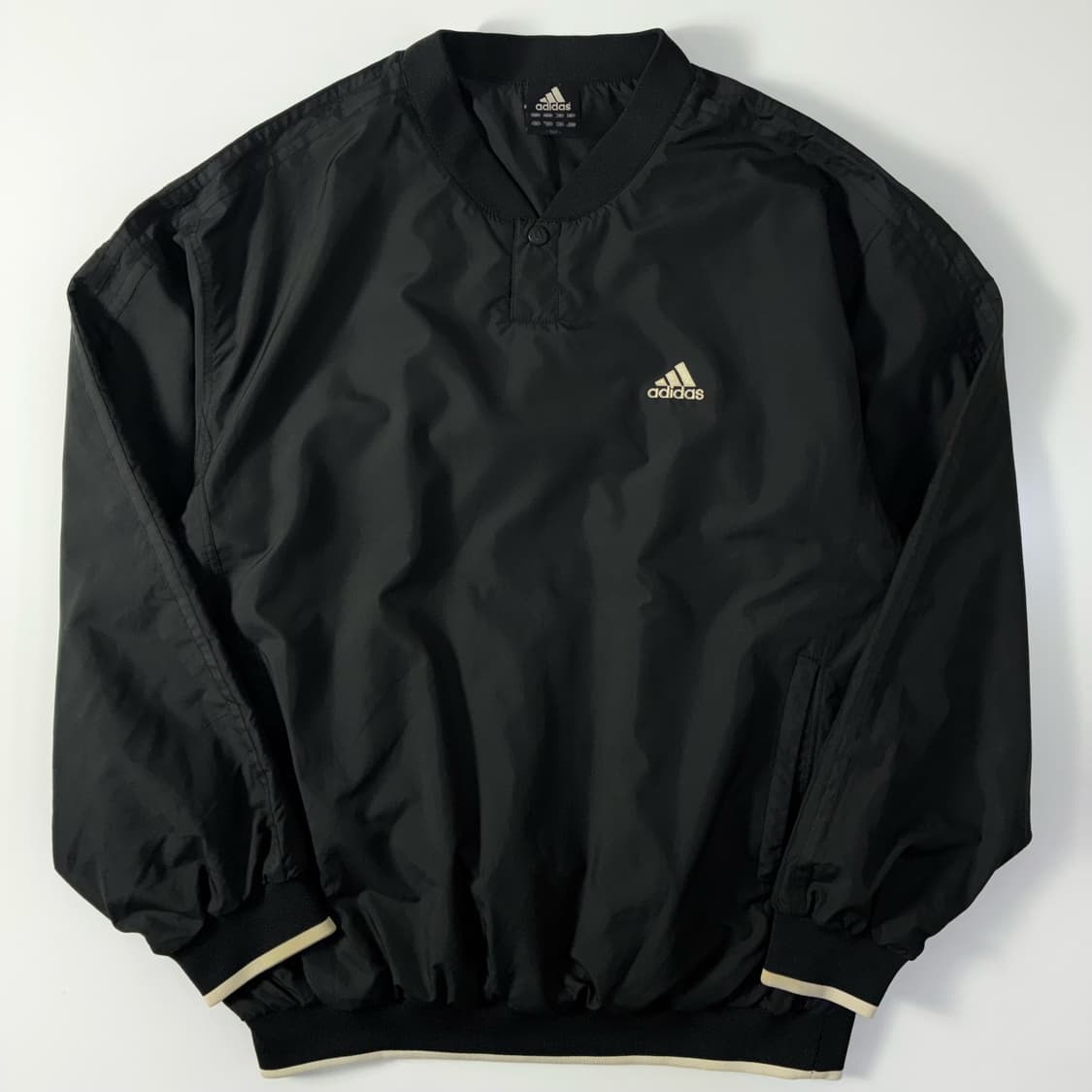 Adidas  아디다스 폴리쉘 블랙 웜업   상품이미지1