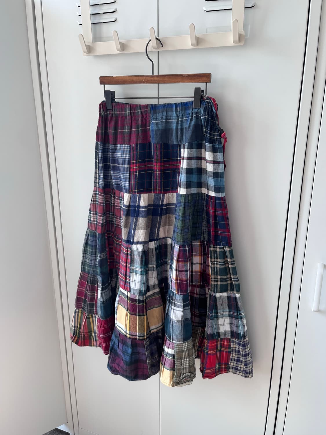 Sample vintage 리얼패치 롱 스커트  상품이미지8