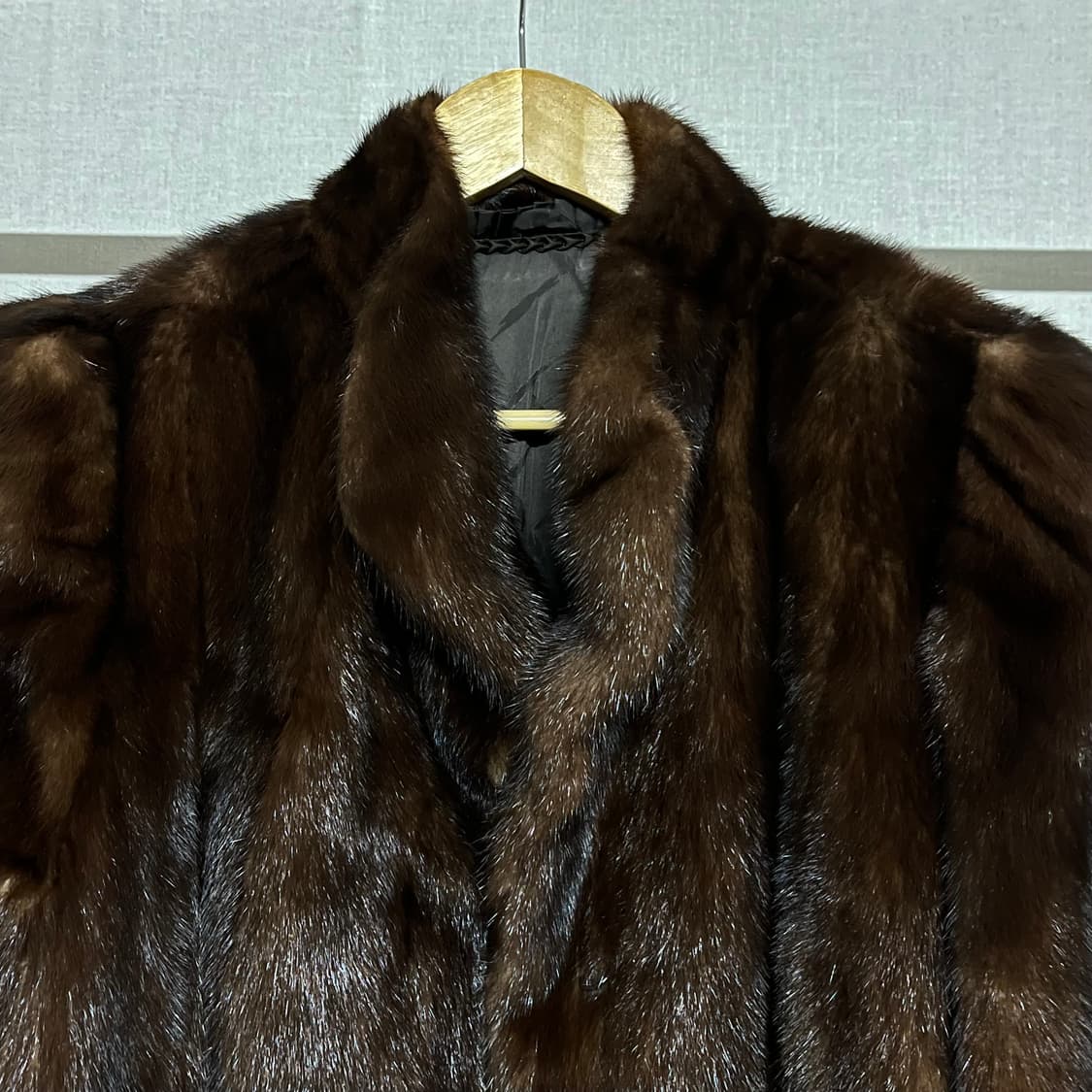 밍크 코트 브라운 상품이미지3