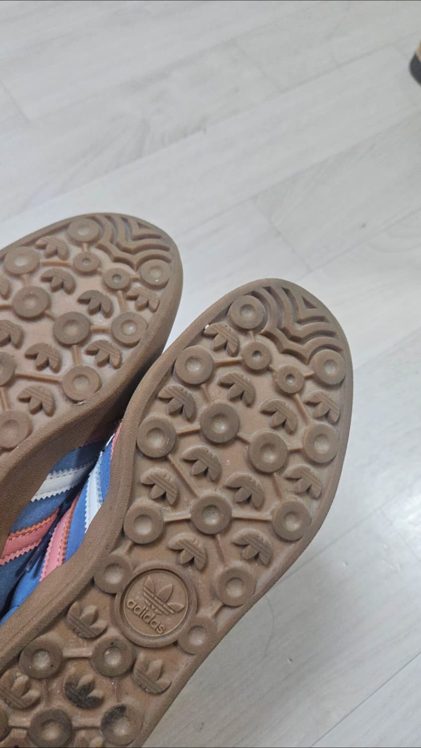 아디다스 가젤 인도어 네이비 핑크 230 상품이미지3