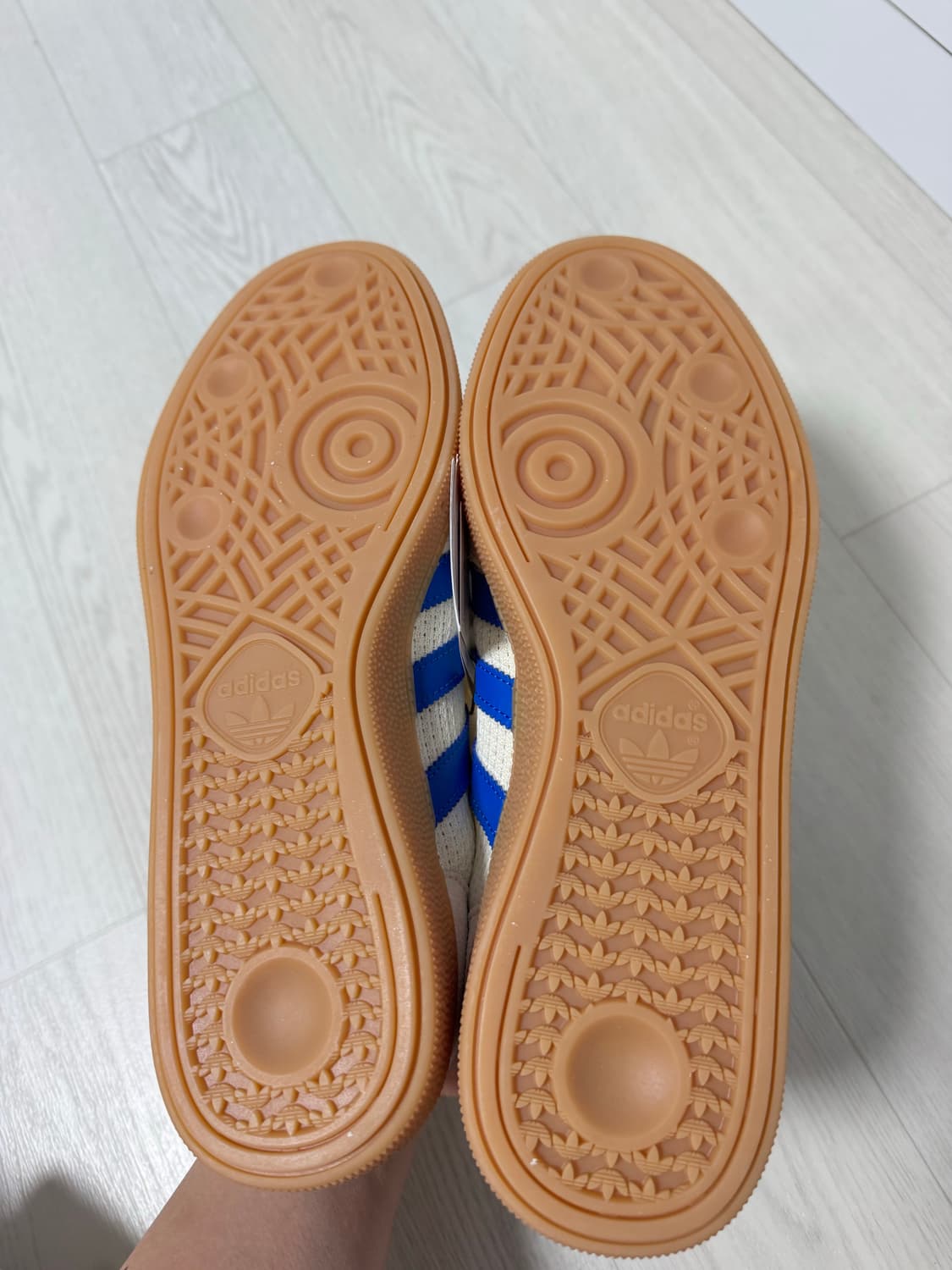 아디다스 핸드볼 스페지알 - 크림화이트:블루 / JS3865 상품이미지5