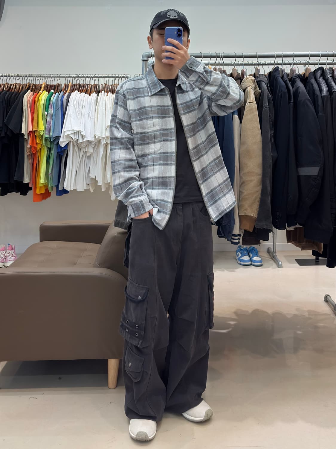 스투시 헤리티지 플레이드 집 셔츠 상품이미지7