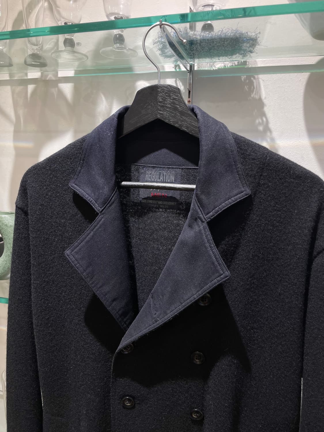 요지야마모토 double wool jacket 상품이미지2