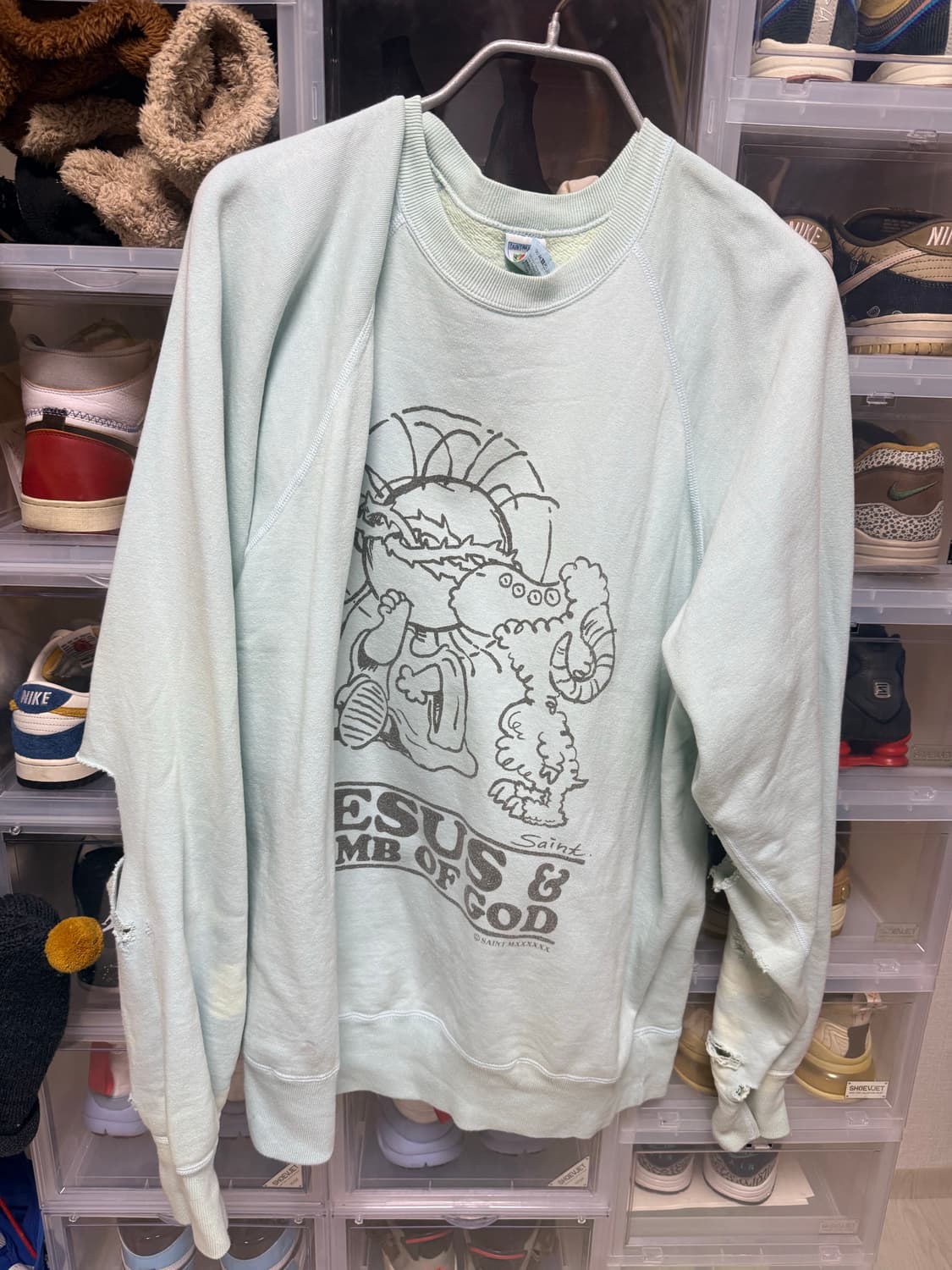 [XL] 세인트미카엘 지져스 스웻 상품이미지3