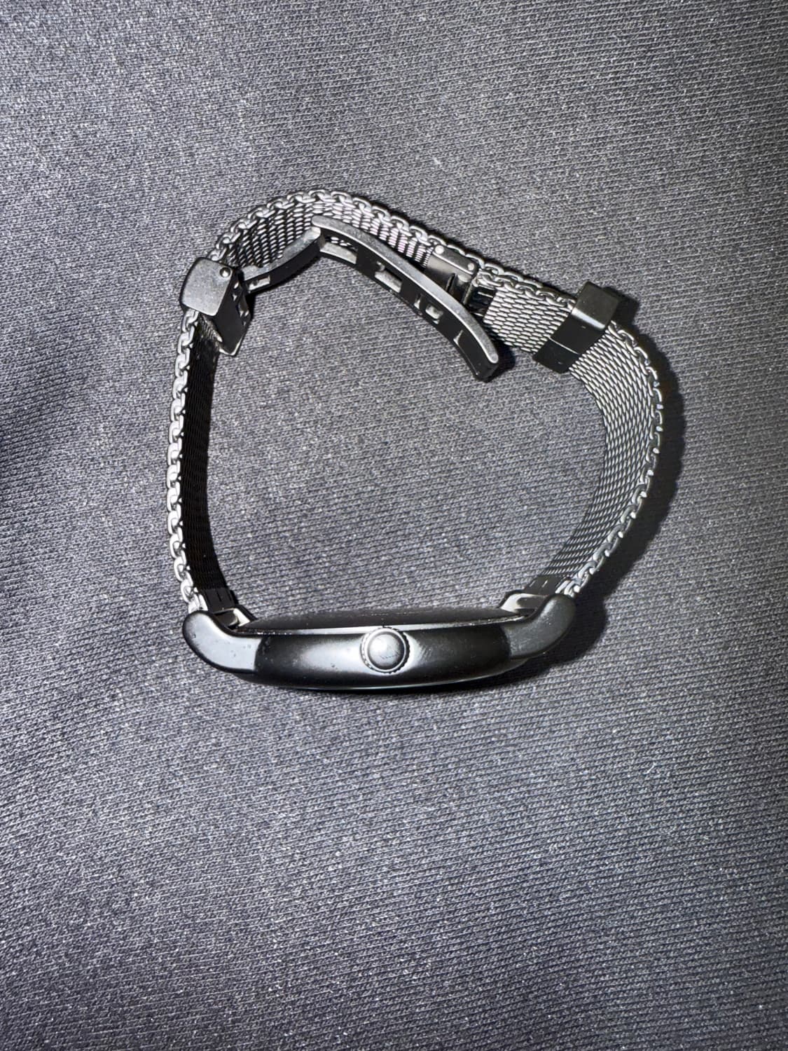 아르마니 슬림 블랙 메쉬시계 AR11046 상품이미지8