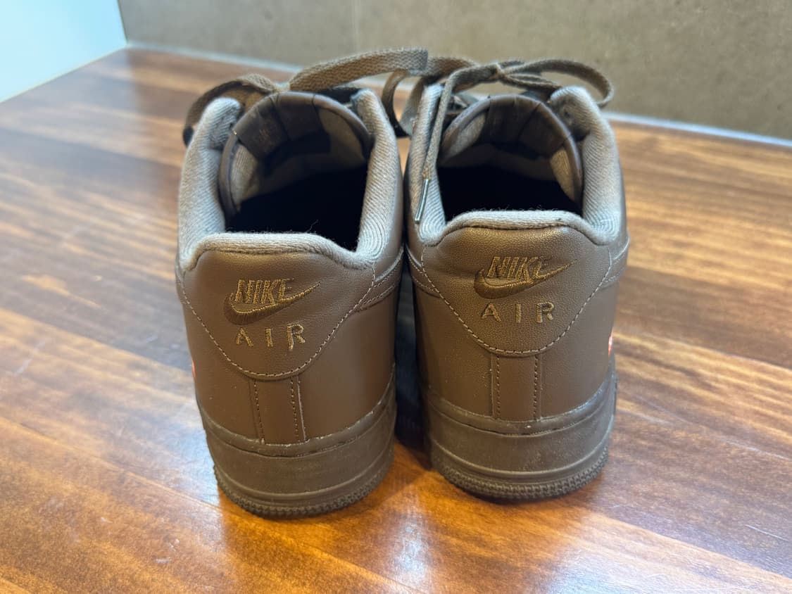 [270] 나이키 x 슈프림 에어포스 1 로우 바로크 브라운 (A급/뉴욕 상품이미지5