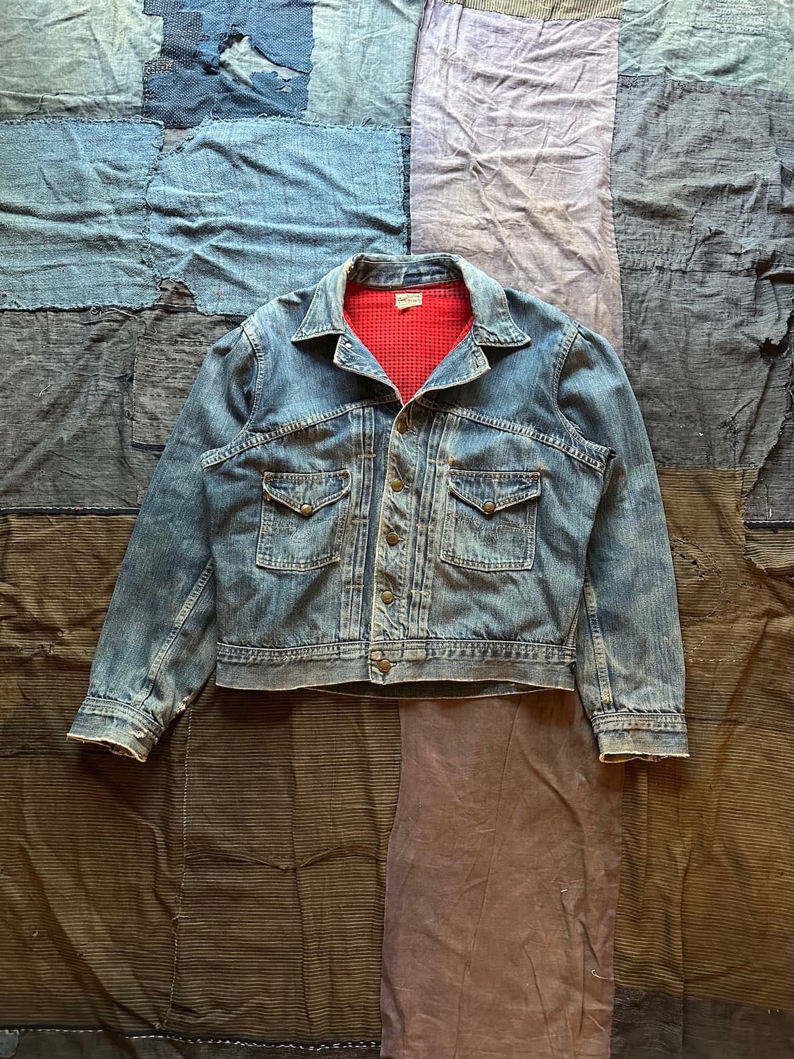 50s USA VTG Big Smith 2nd Denim Jacket 상품이미지6
