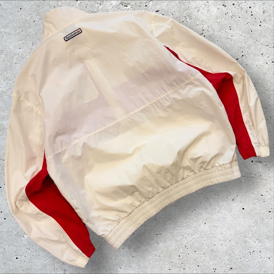 [95] 리복 바람막이 화이트/레드/블루 자켓 C120 상품이미지2