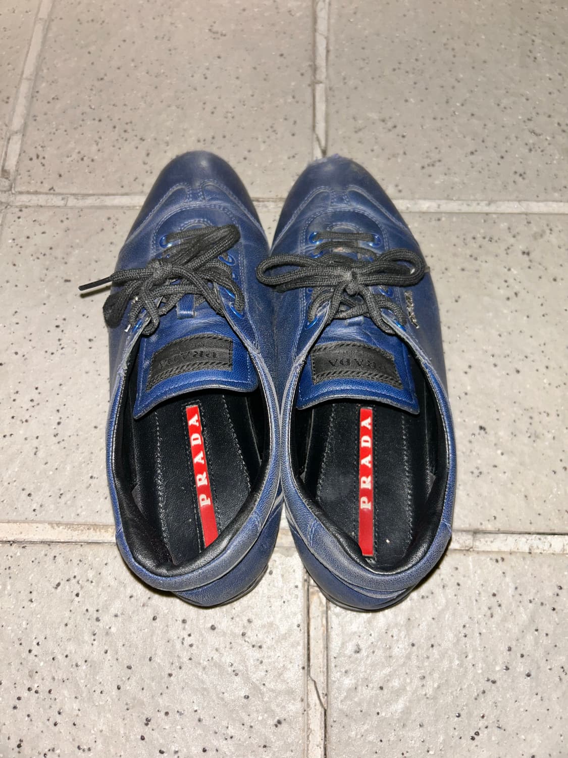 Prada Low Top Sneakers Blue 상품이미지2