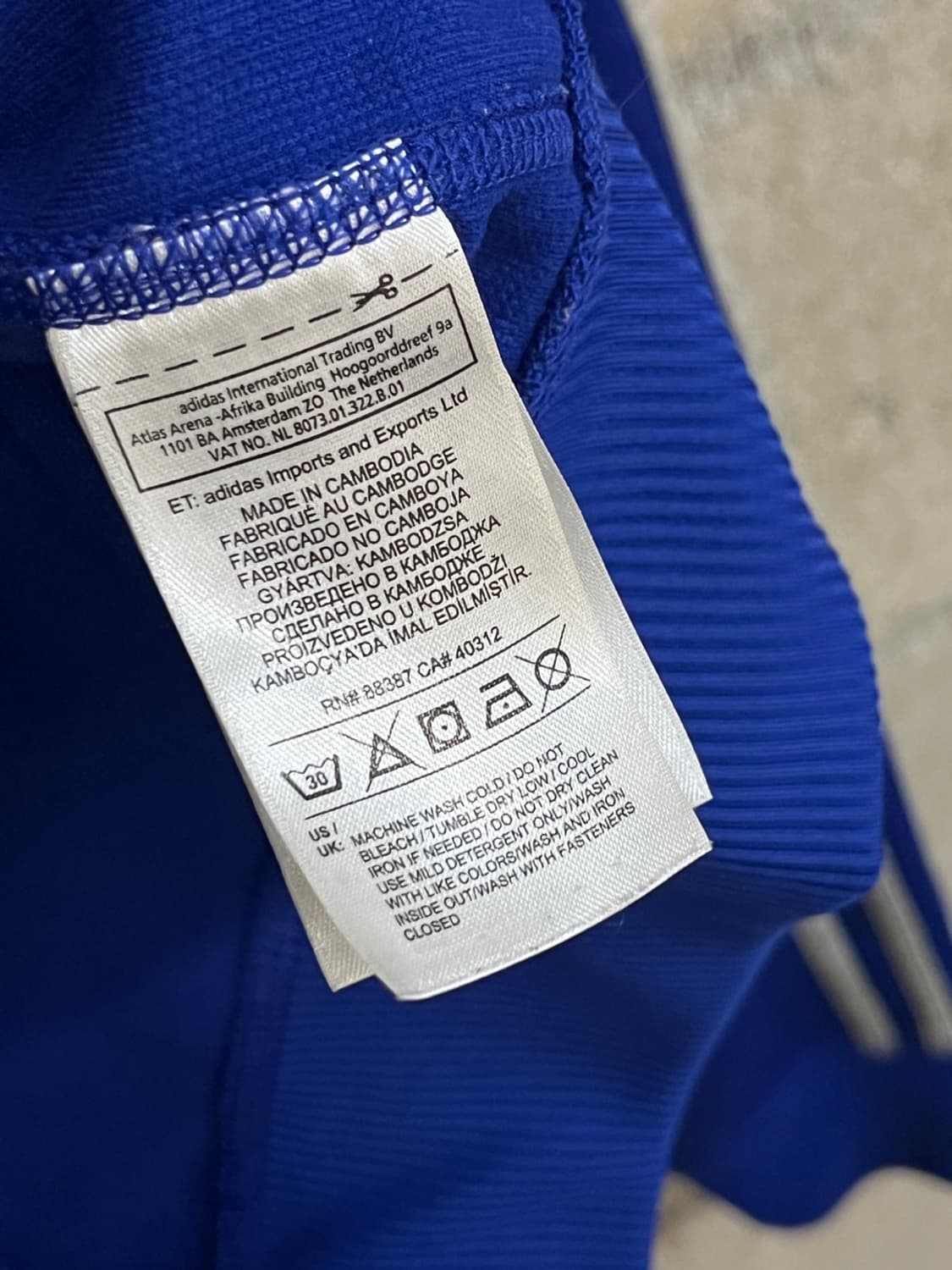 아디다스 첼시 트랙 탑 져지 상품이미지7