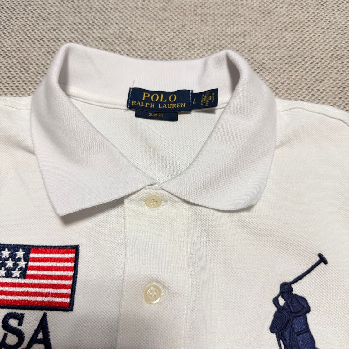 폴로 랄프로렌 빅포니 USA 반팔 카라티 상품이미지3
