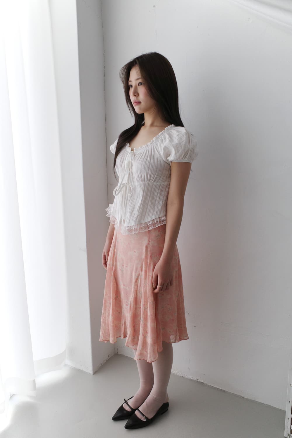 jillstuart) flower tuck skirt 상품이미지1