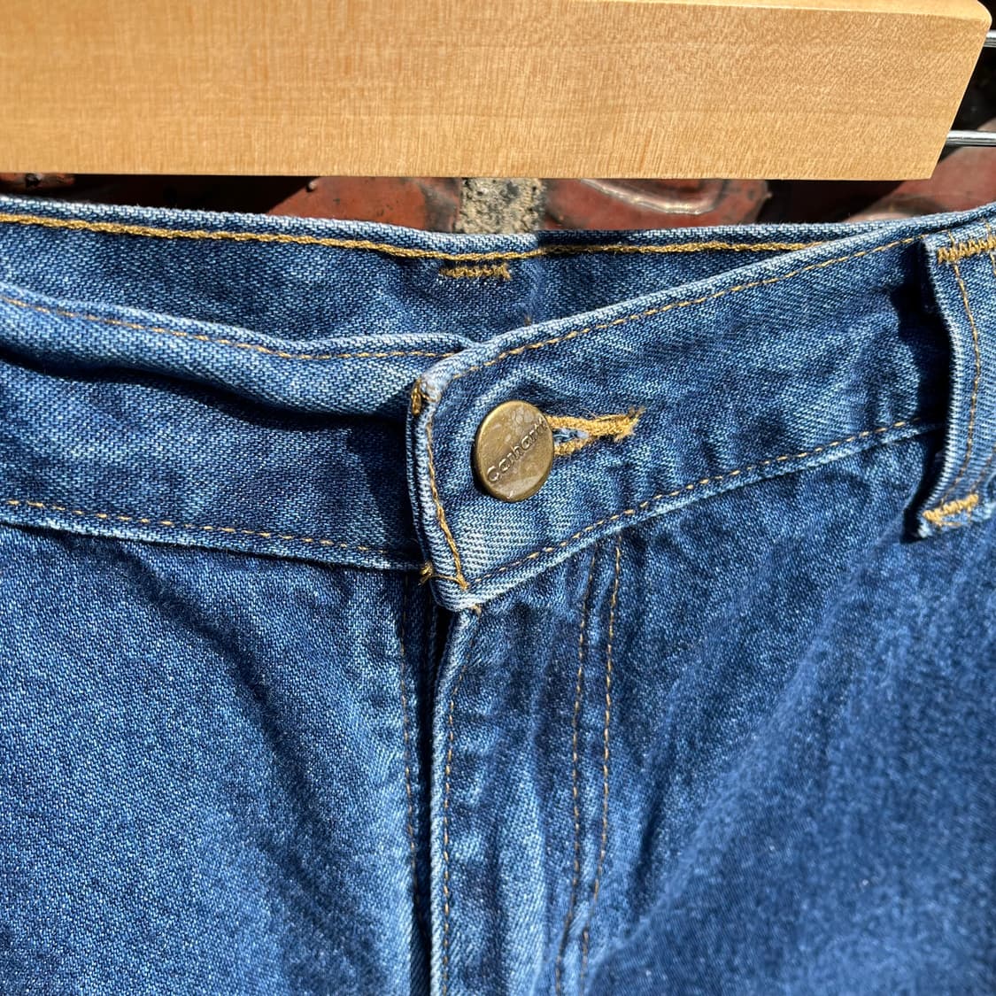 칼하트 정품 데님 반바지 쇼츠 청 바지 상품이미지4