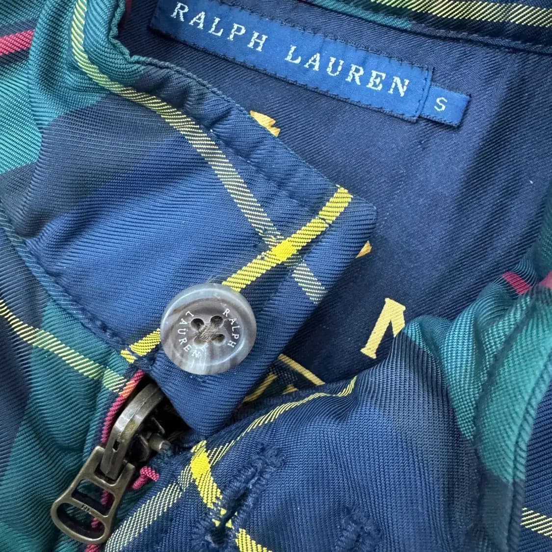 여성용 S 폴로 랄프로렌 체크 클래식로고 베스트 자켓  상품이미지8