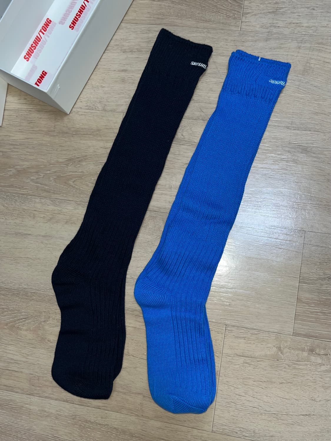 (새상품)슈슈통 장목 양말 세트 상품이미지2