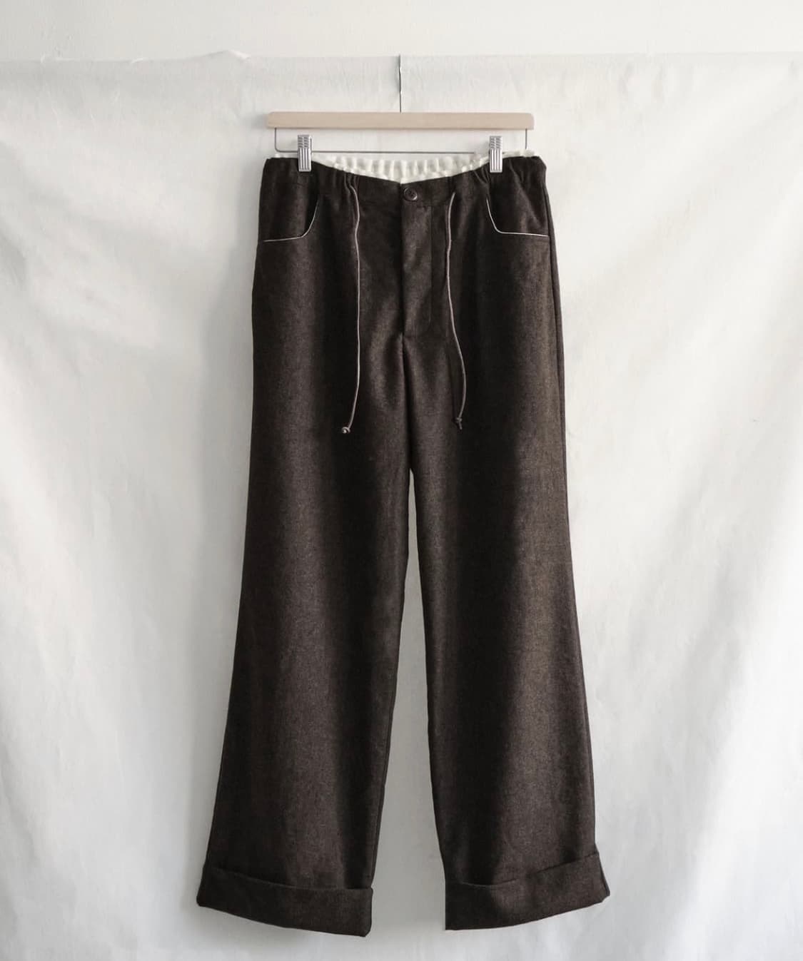 Seasalt 울 파자마 팬츠 브라운 3사이즈 상품이미지1