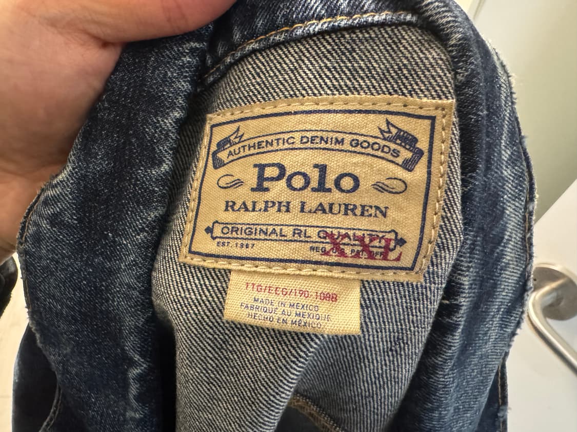 폴로 랄프로렌 3세대 워싱 데님트러커 XXL 상품이미지4