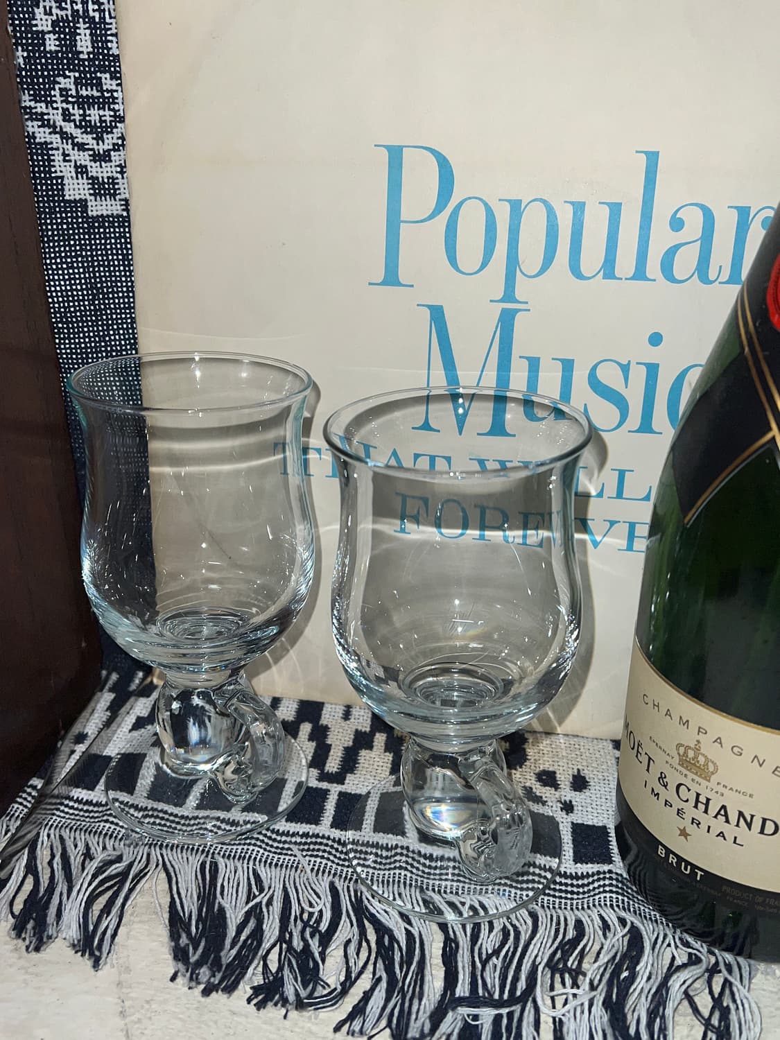 VTG 80s Irish Coffee Glas Classic Handle 상품이미지3