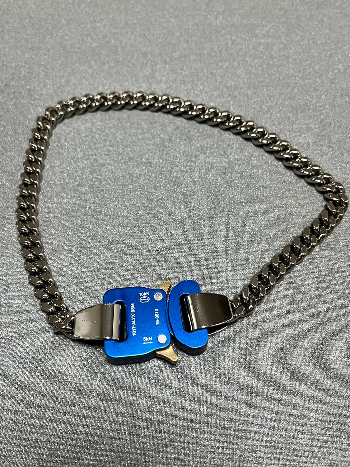 알릭스 버클 목걸이 블루 m 상품이미지3