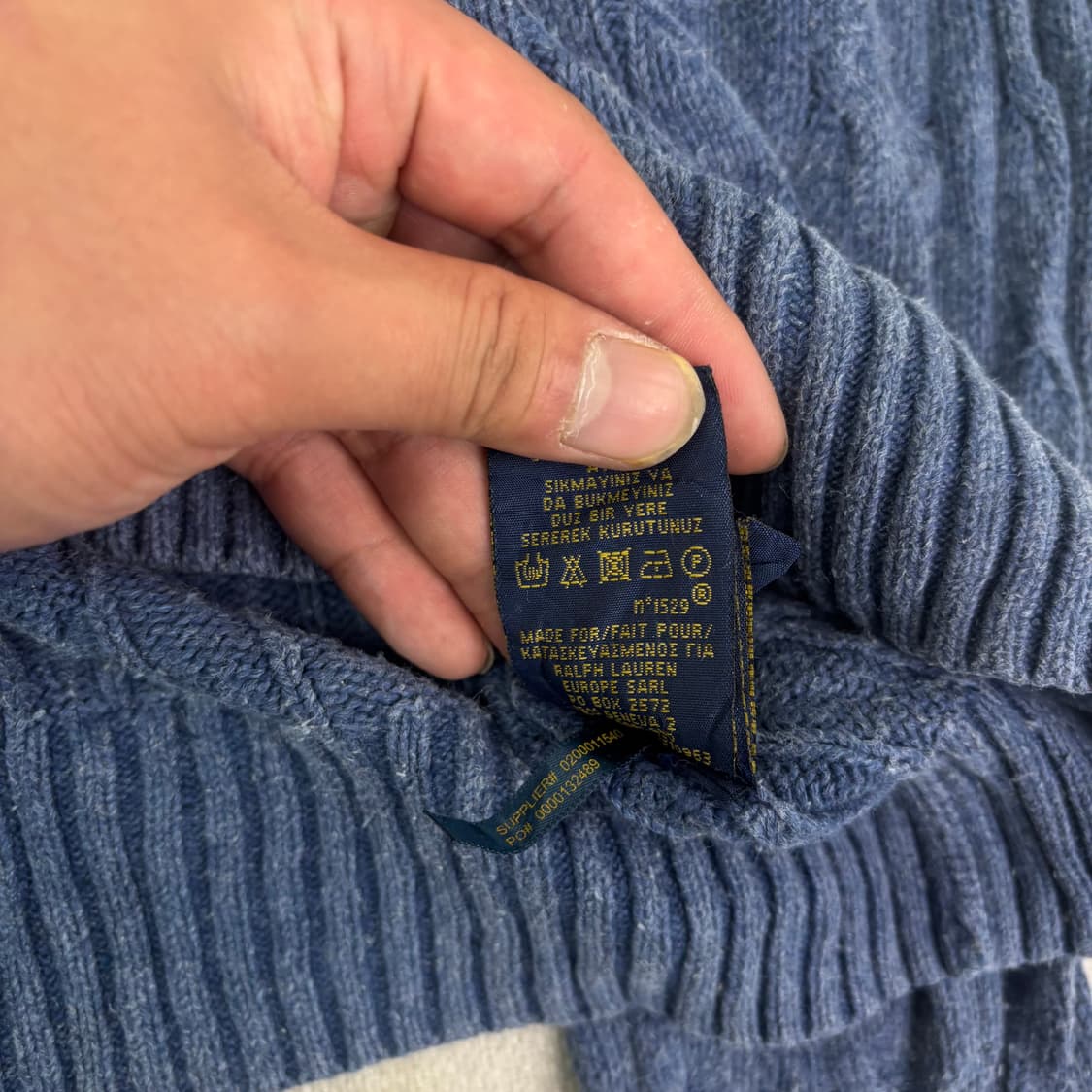 100 폴로랄프로렌 꽈배기 니트 상품이미지5