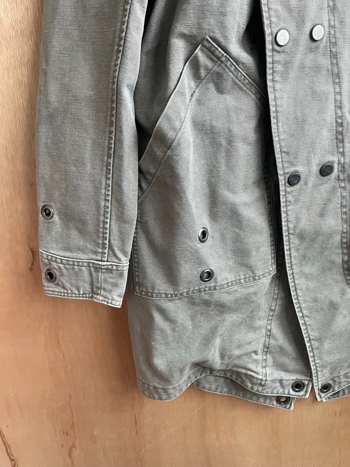 준하시모토 밀리터리 랩 코트 상품이미지7