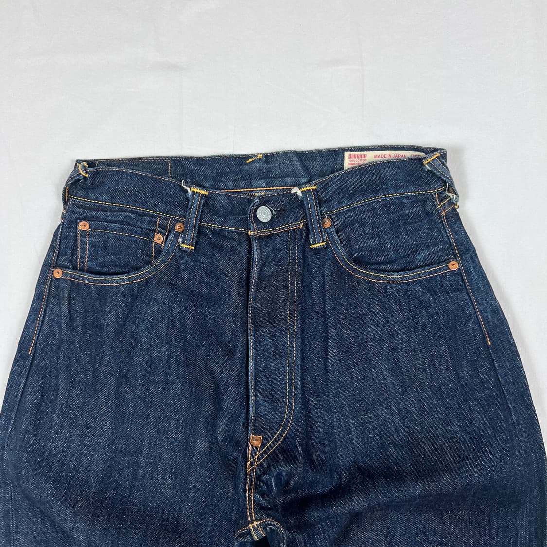 에비수 evisu no.2 핑크 빅로고 셀비지 데님팬츠 청바지 상품이미지3