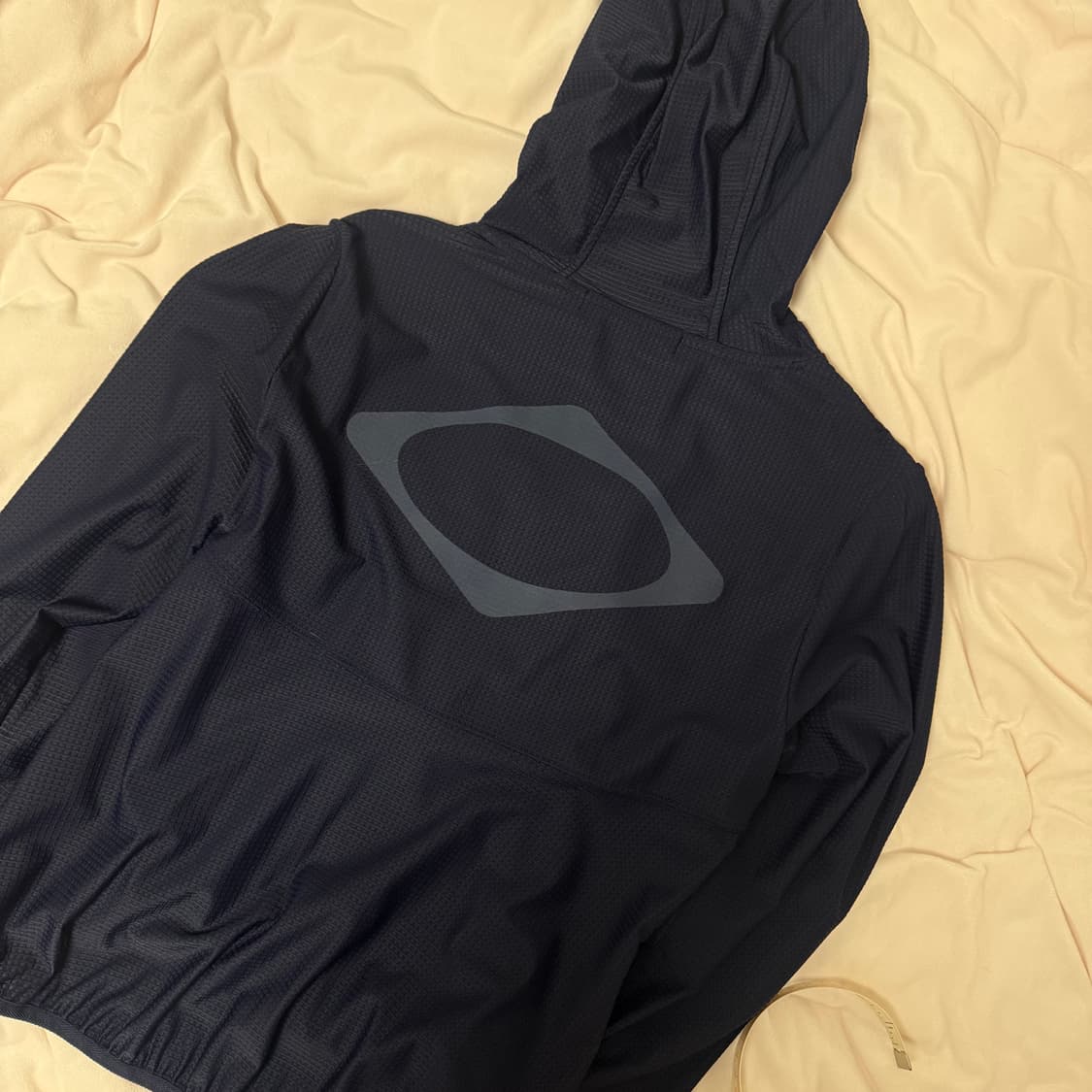 미스치프 후드 와플 집업 네이비 상품이미지3