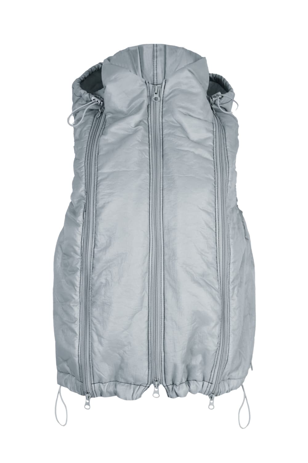 세릭_ HIDDEN HOODIE ZIPPER VEST 상품이미지1