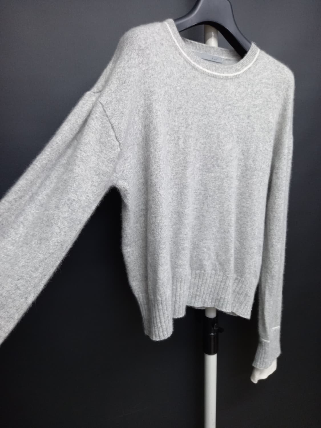 지컷 추동 캐시미어블랜 니트 F 44-77 상품이미지4