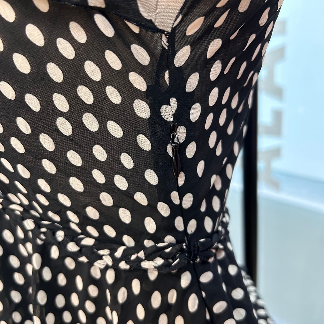 Vintage y2k Dot Feminine Top 상품이미지5