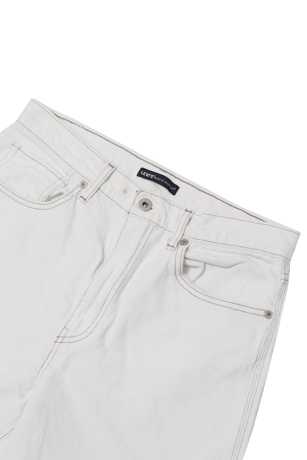 LEVIS BLUE LABEL COLUMN 화이트 데님 size 29 상품이미지4