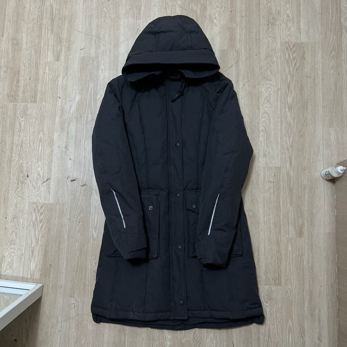 아디다스 여성 덕다운 후드 롱패딩 L/100 상품이미지1