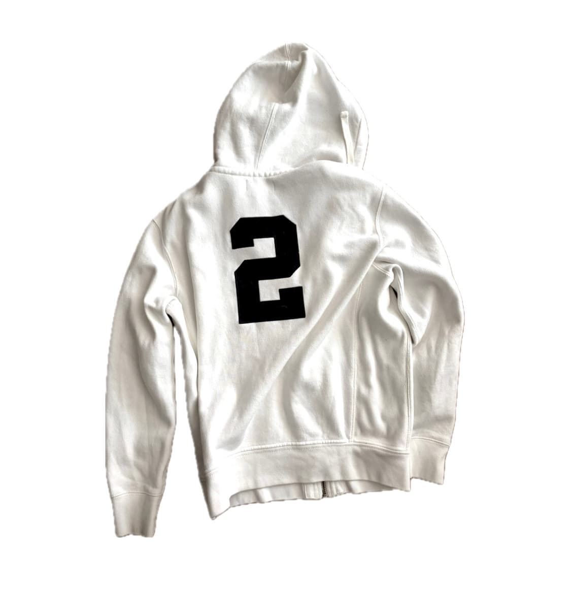 폴로 랄프로렌 빅포니 백로고 후드집업 화이트 상품이미지2