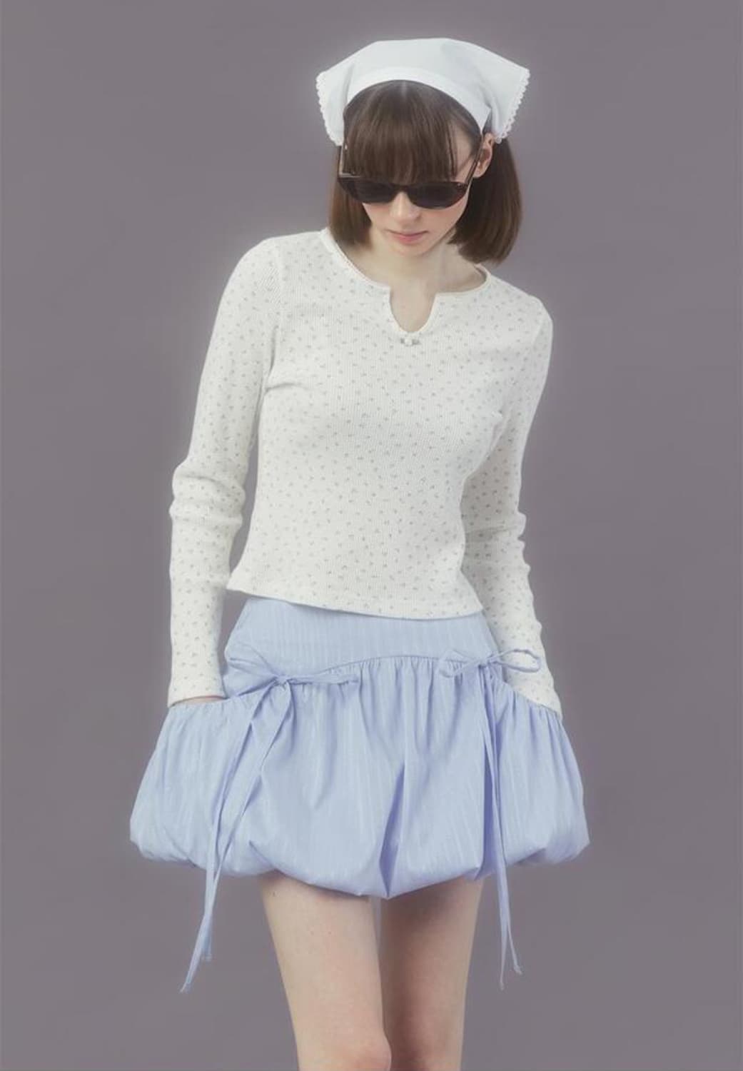 [새상품] 마가린핑거스 셔링 포켓 벌룬스커트 M 상품이미지5