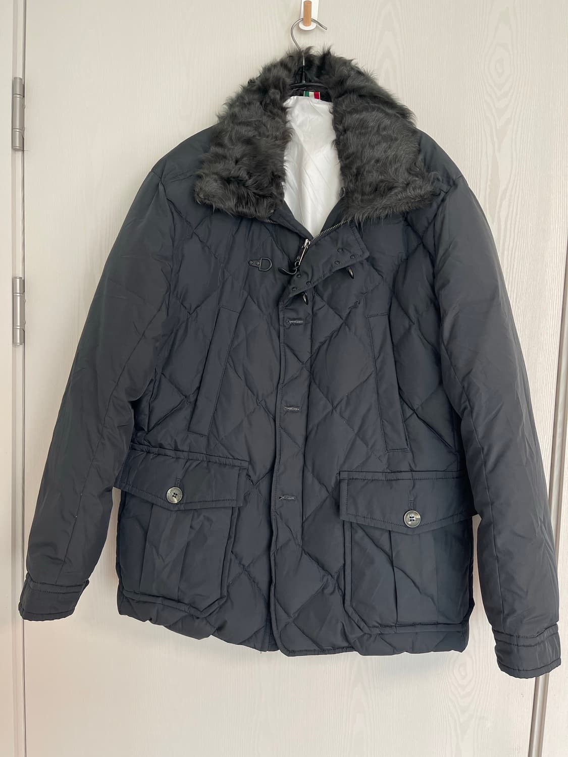  일꼬르소 델 마에스트로 구스 퀼팅 다운점퍼 네이비 105 상품이미지2