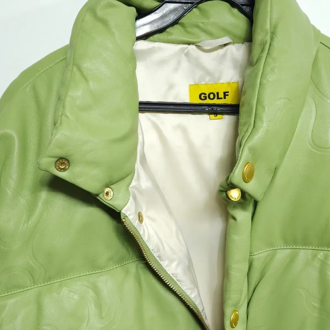 골프왕 리얼레더 패딩 S / 남성100 추천핏 상품이미지3